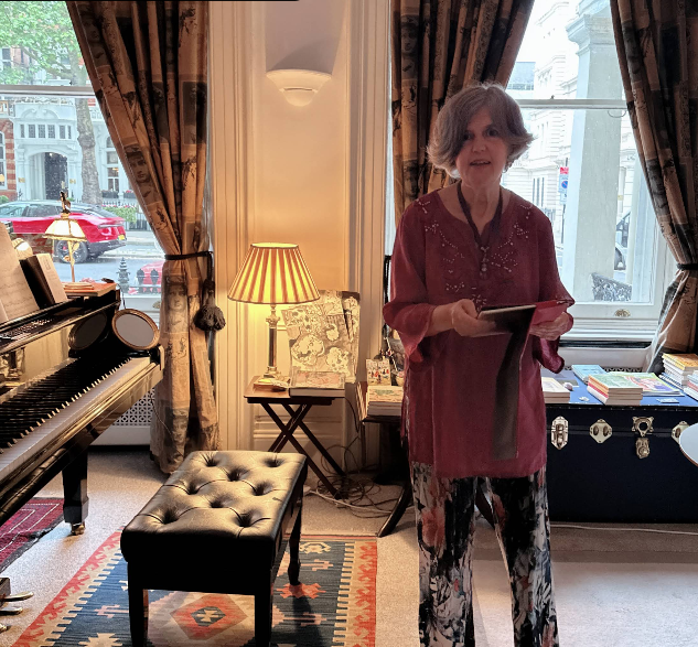 Anna de Basaldúa, piano teacher in South Kensington